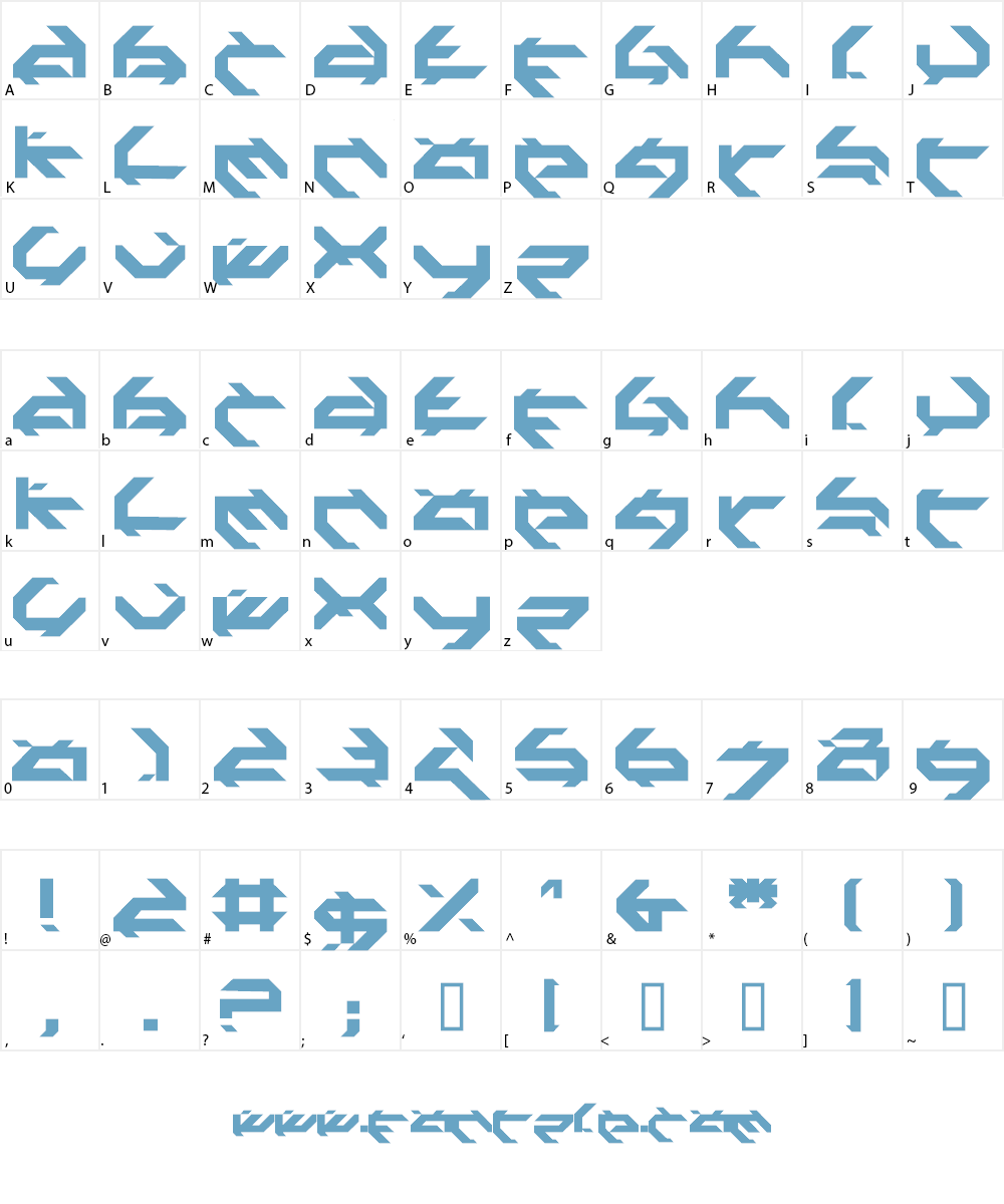 Third party Font Character