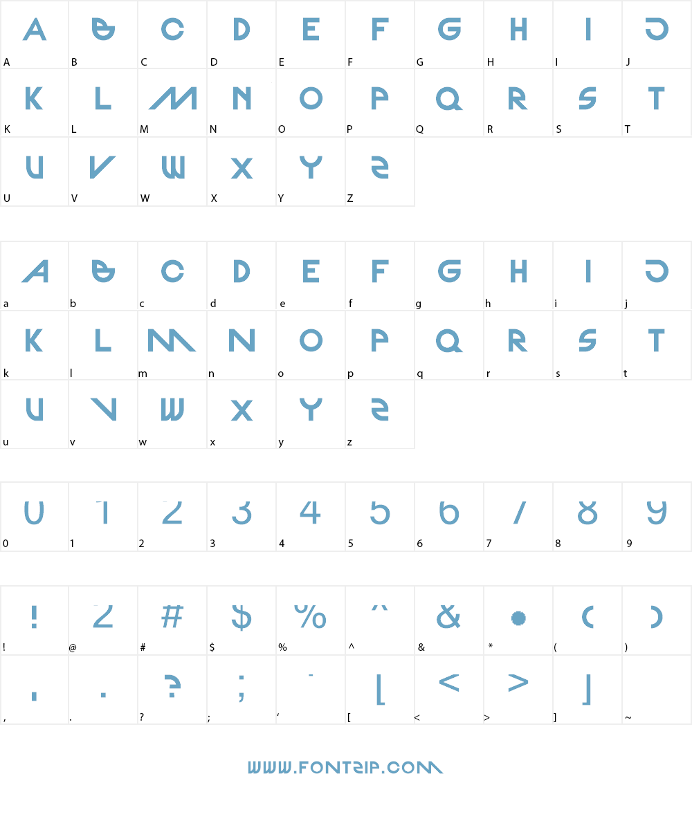 Alternative Font Character
