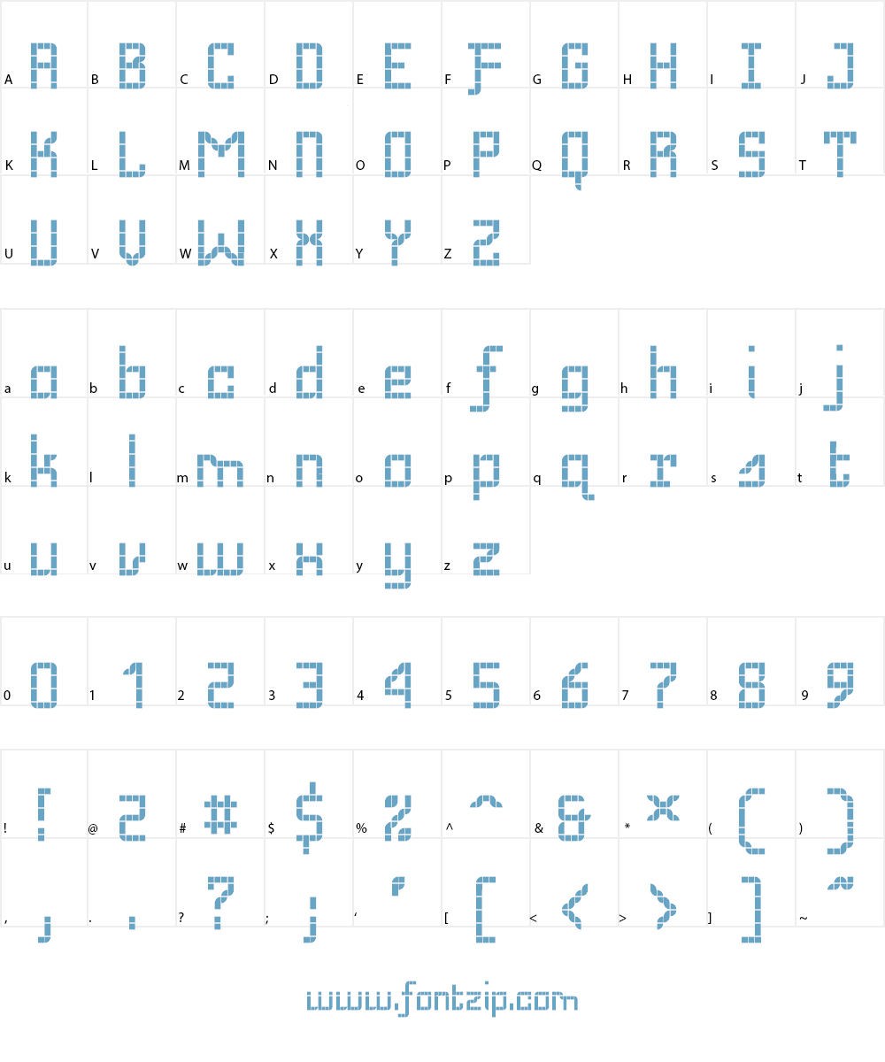 Deamus Font Character