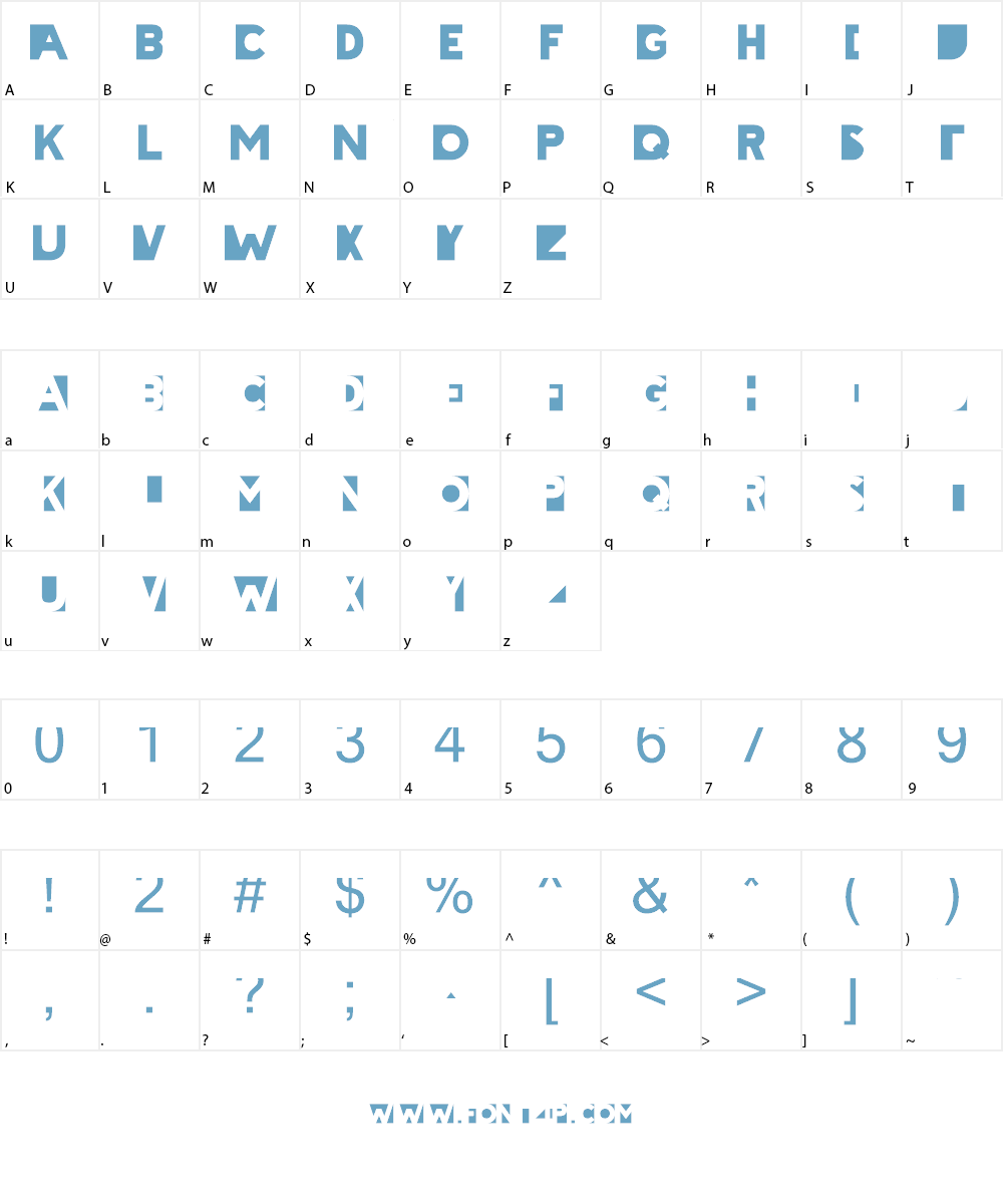 Cheatin Font Character