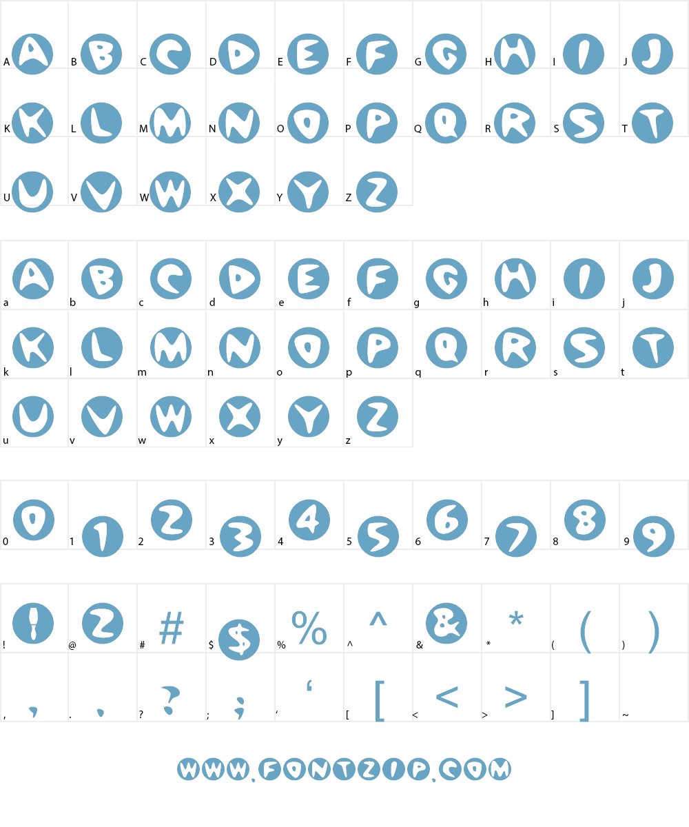 Bowl O Rama Font Character
