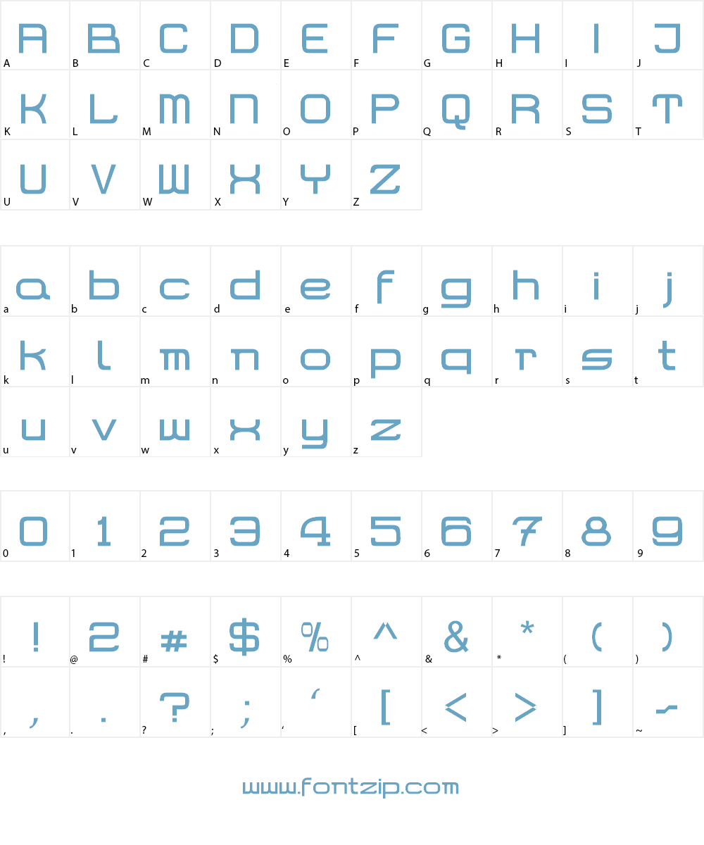 ARTUR Font Character