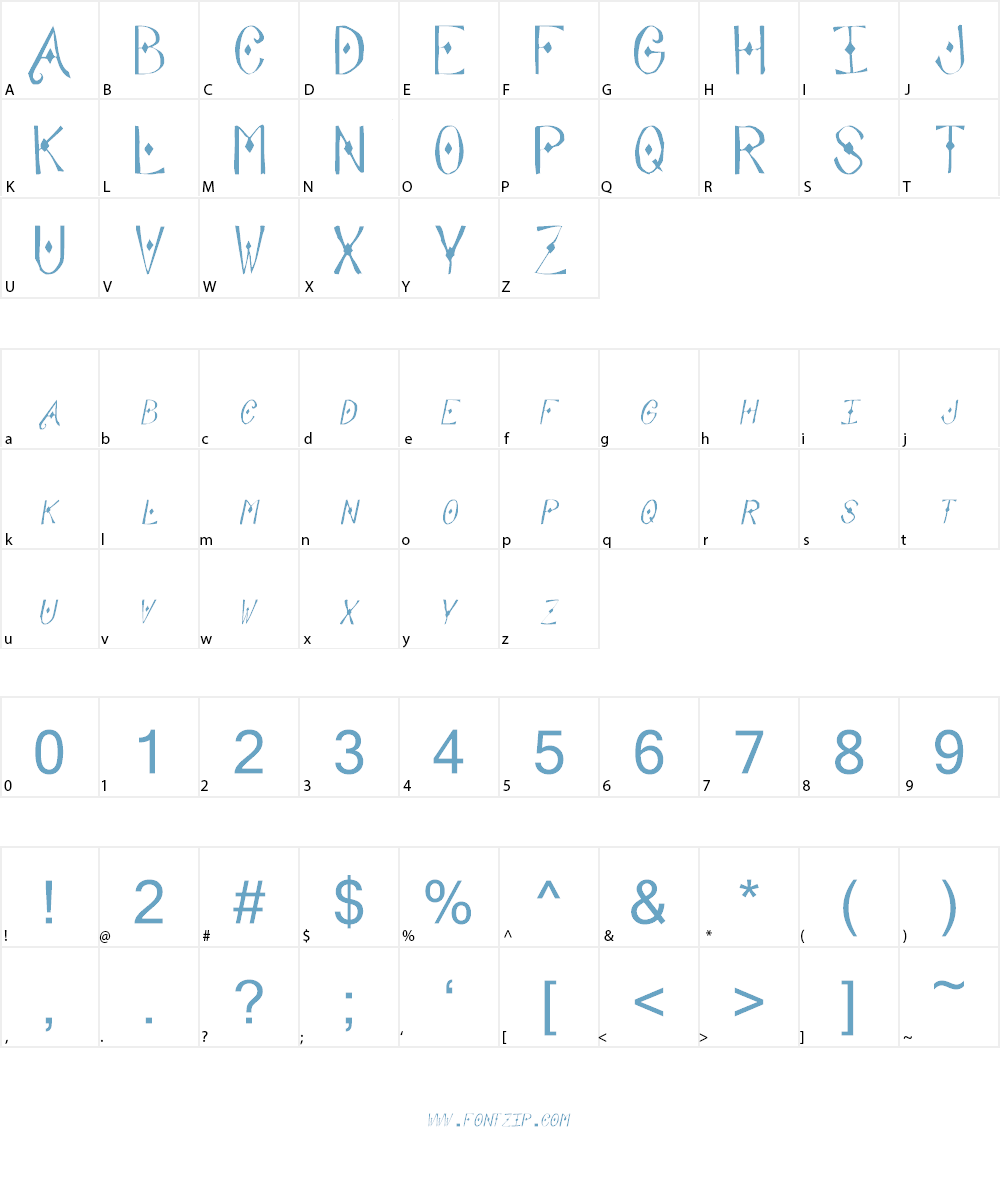 Abode Font Character