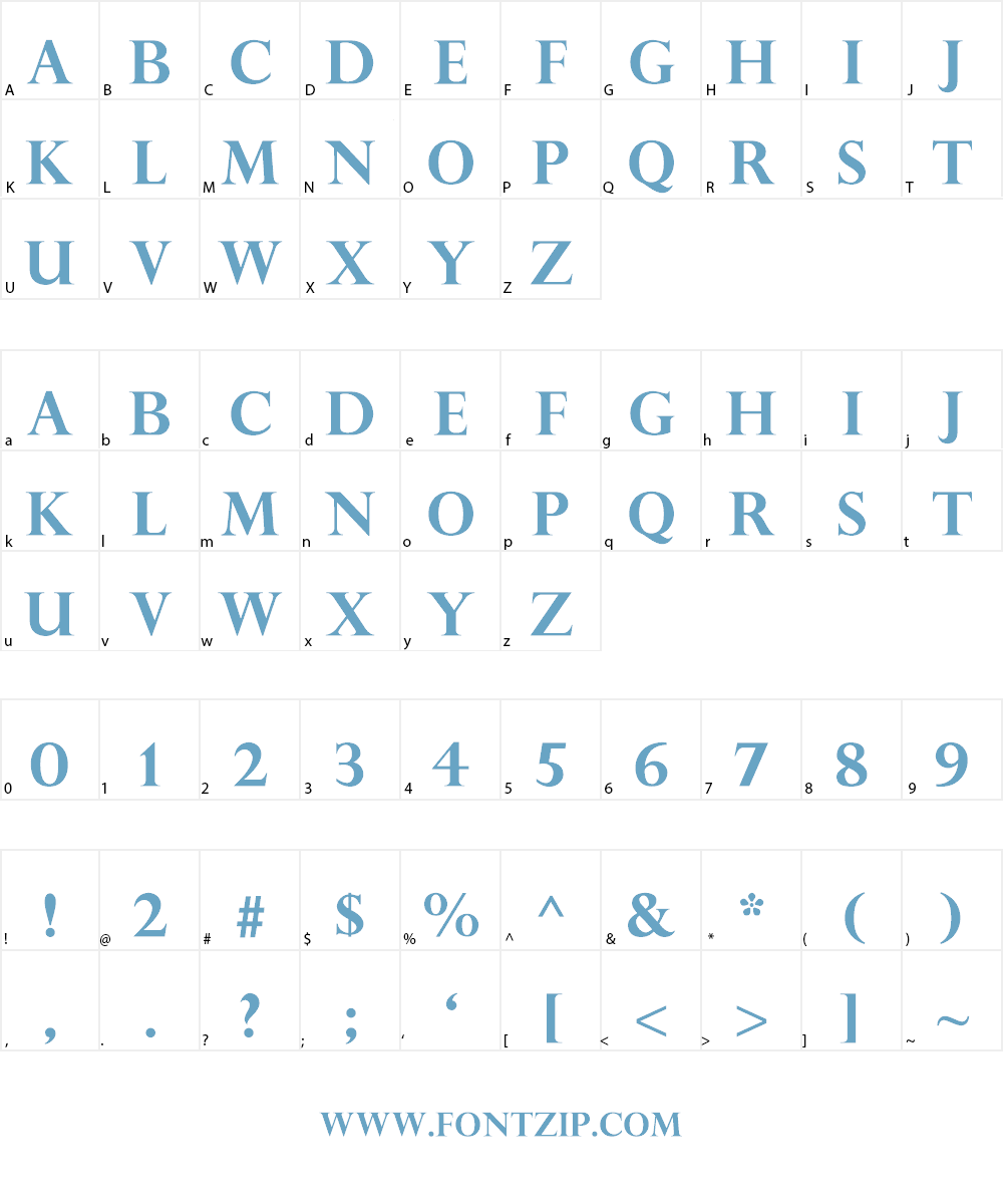 Title Wave Font Character