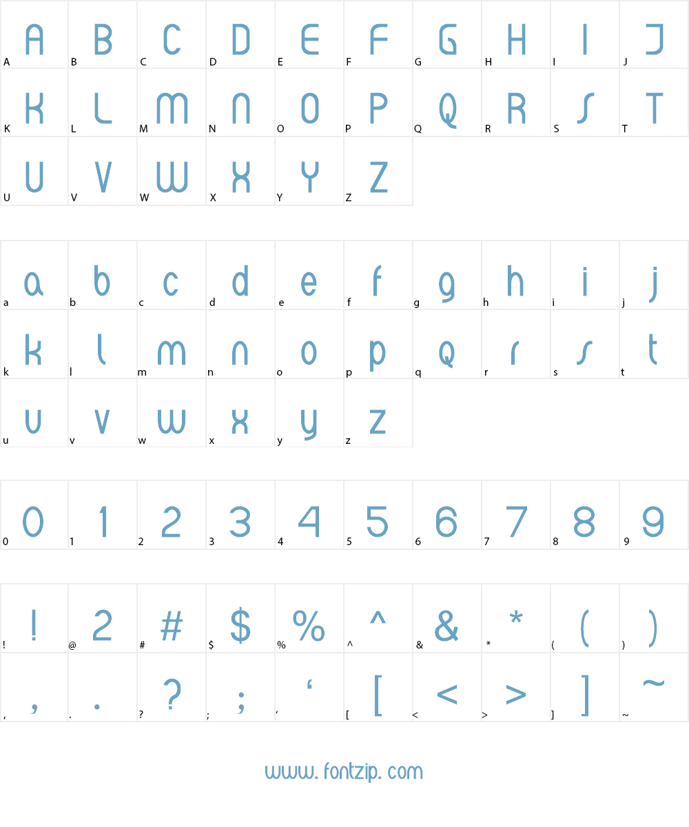 Art Font Character