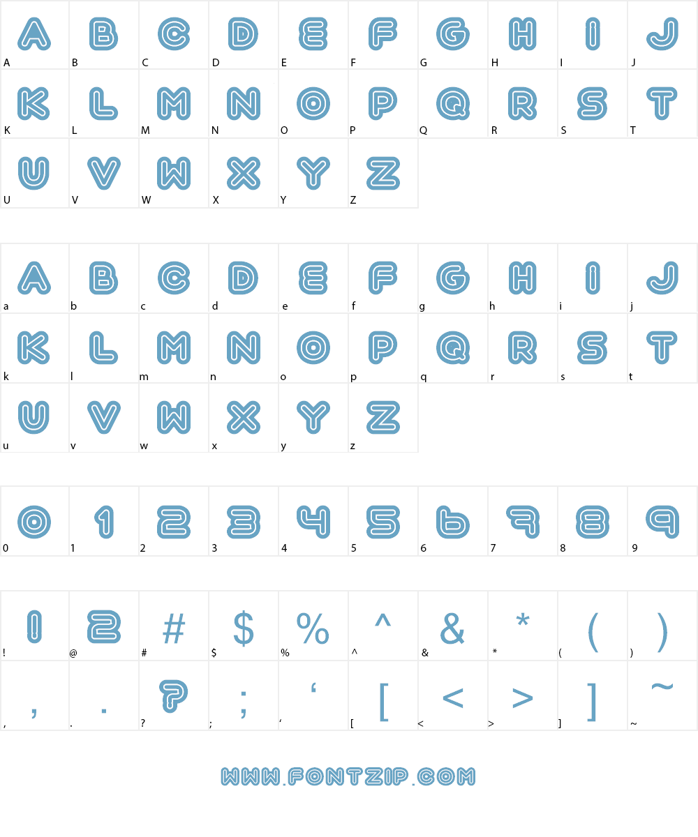 Automania Font Character