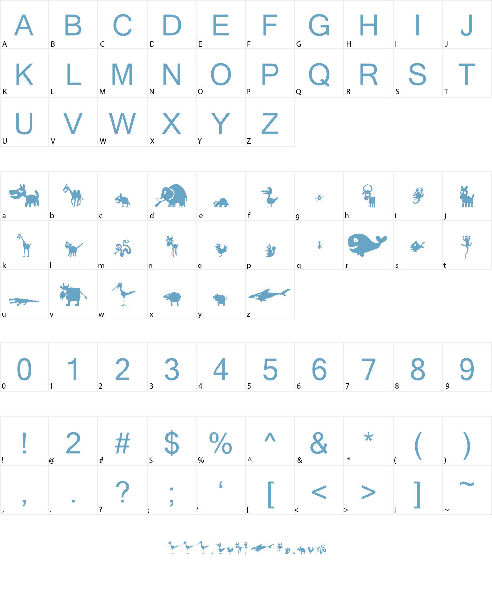 Win Pets 2 Font Character