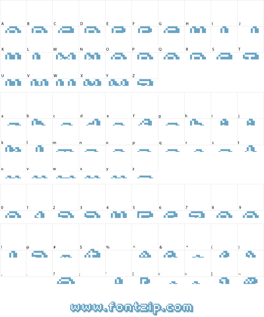 Fipps Font Character
