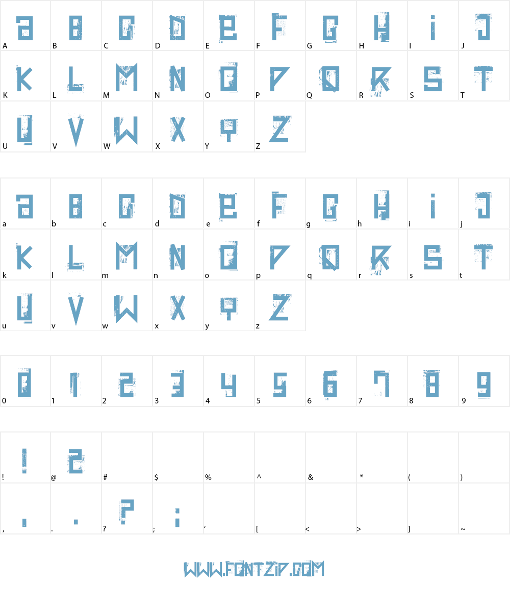 extravaganza- Font Character