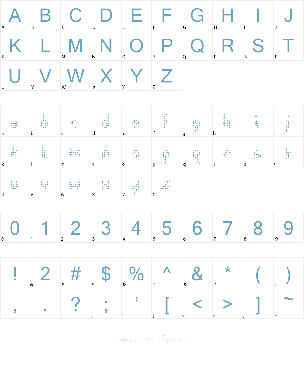 [.sickness.] Font Character