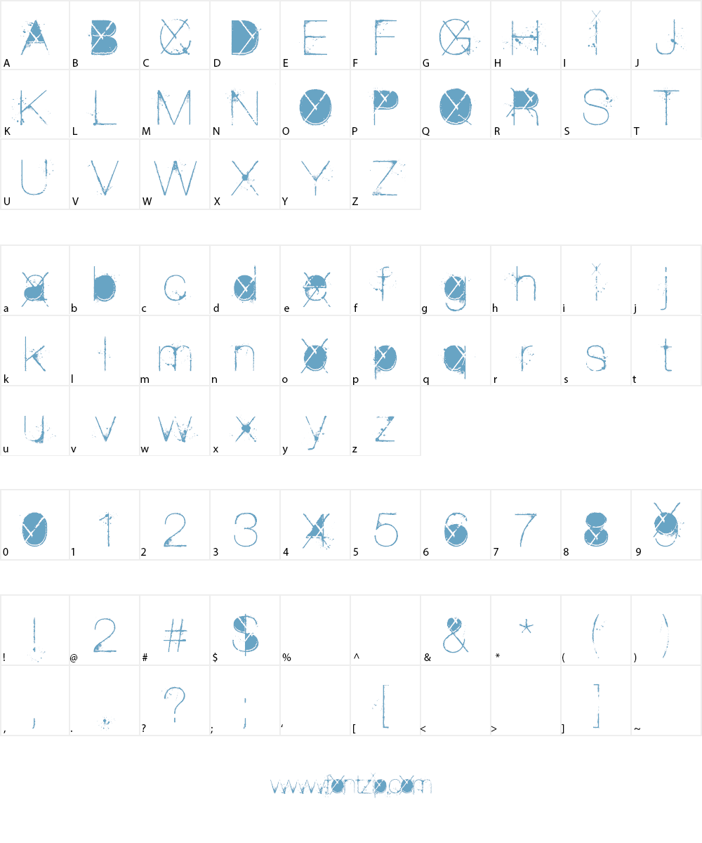 the Poison Font Character