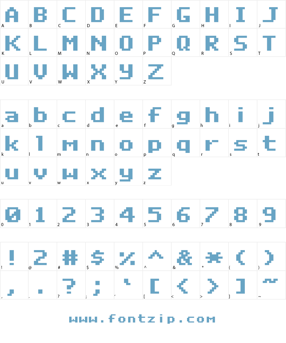 DeluxeFont Font Character
