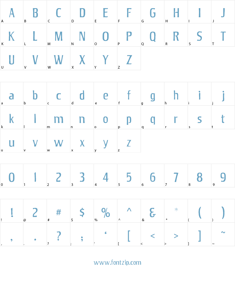 Jana Font Character