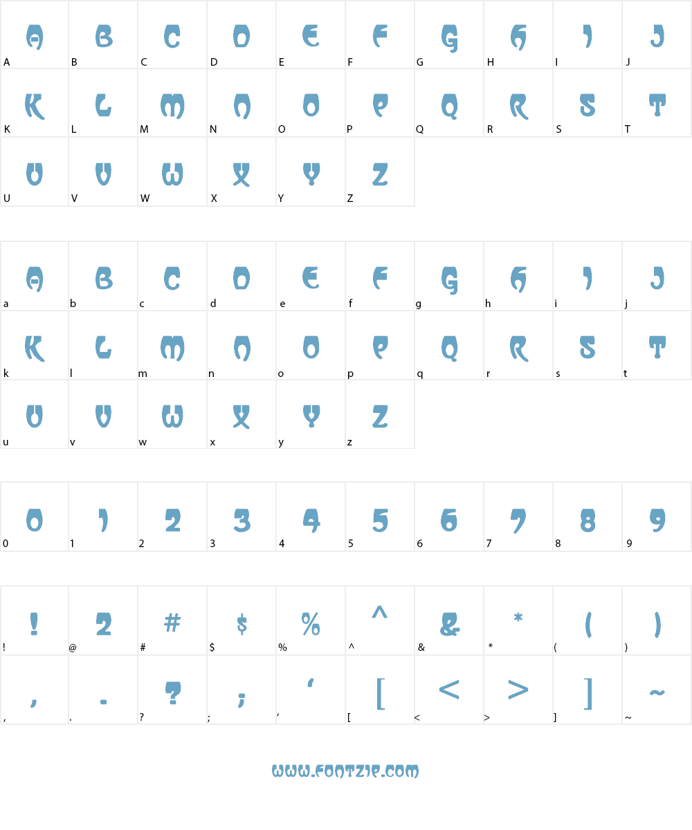 Vassar Font Character