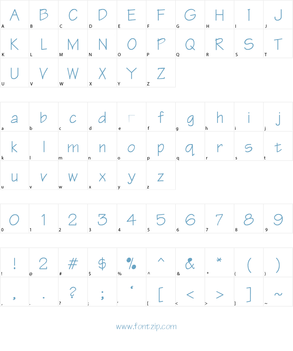 Architect Font Character