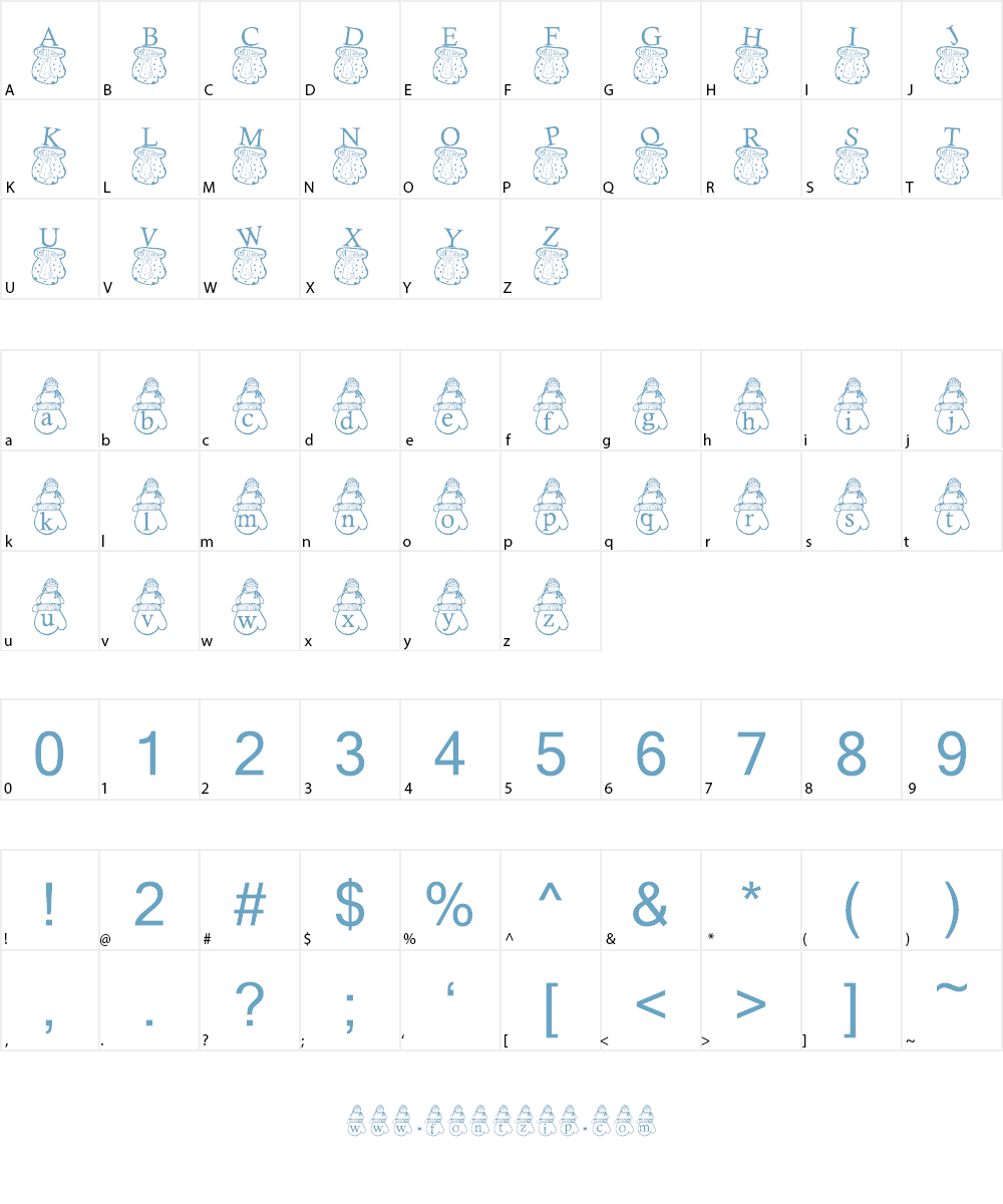 KG LIS Font Character