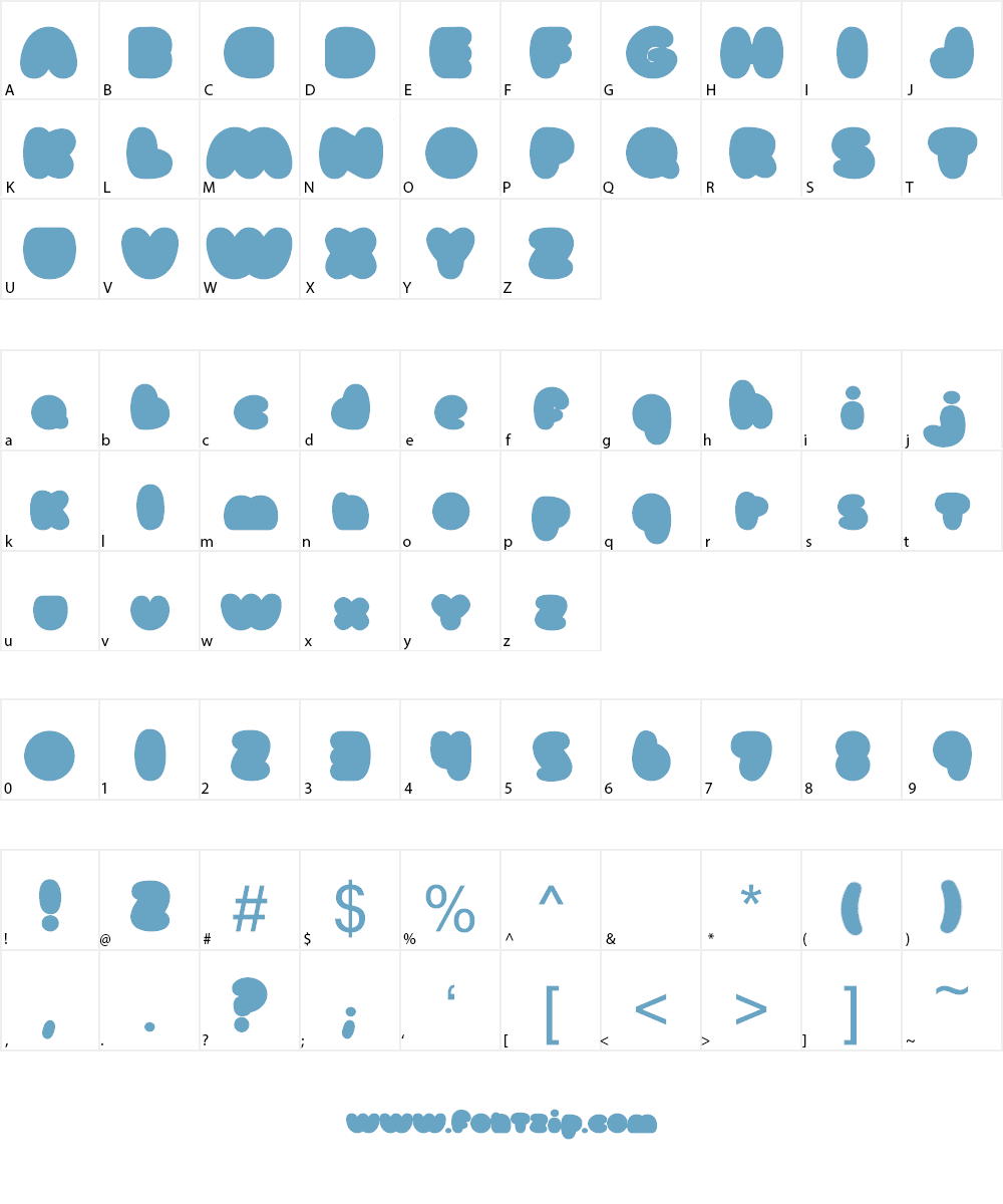 accapo Font Character