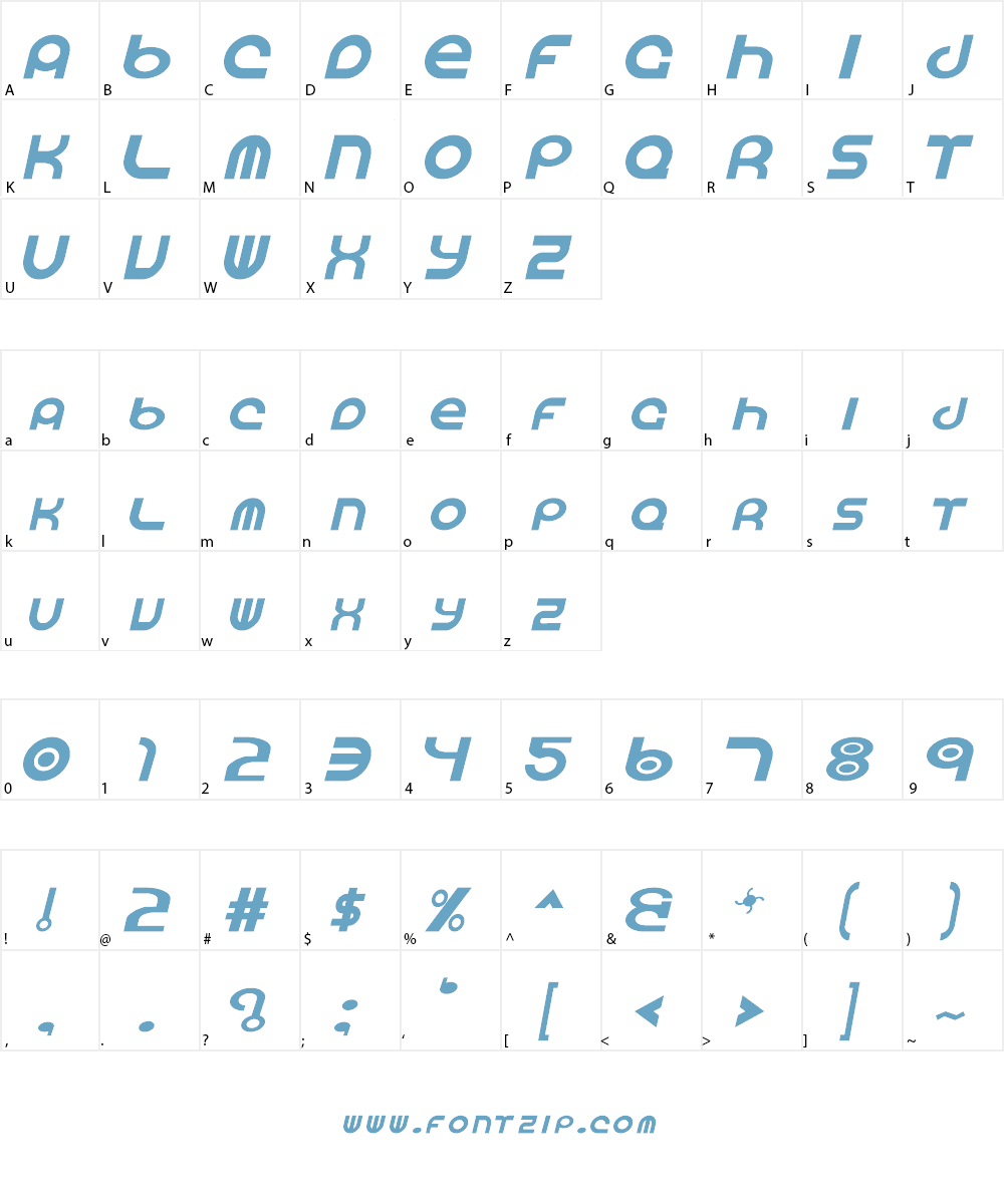 Vocaloid Font Character
