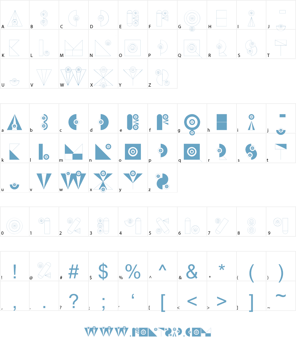 badabum Font Character