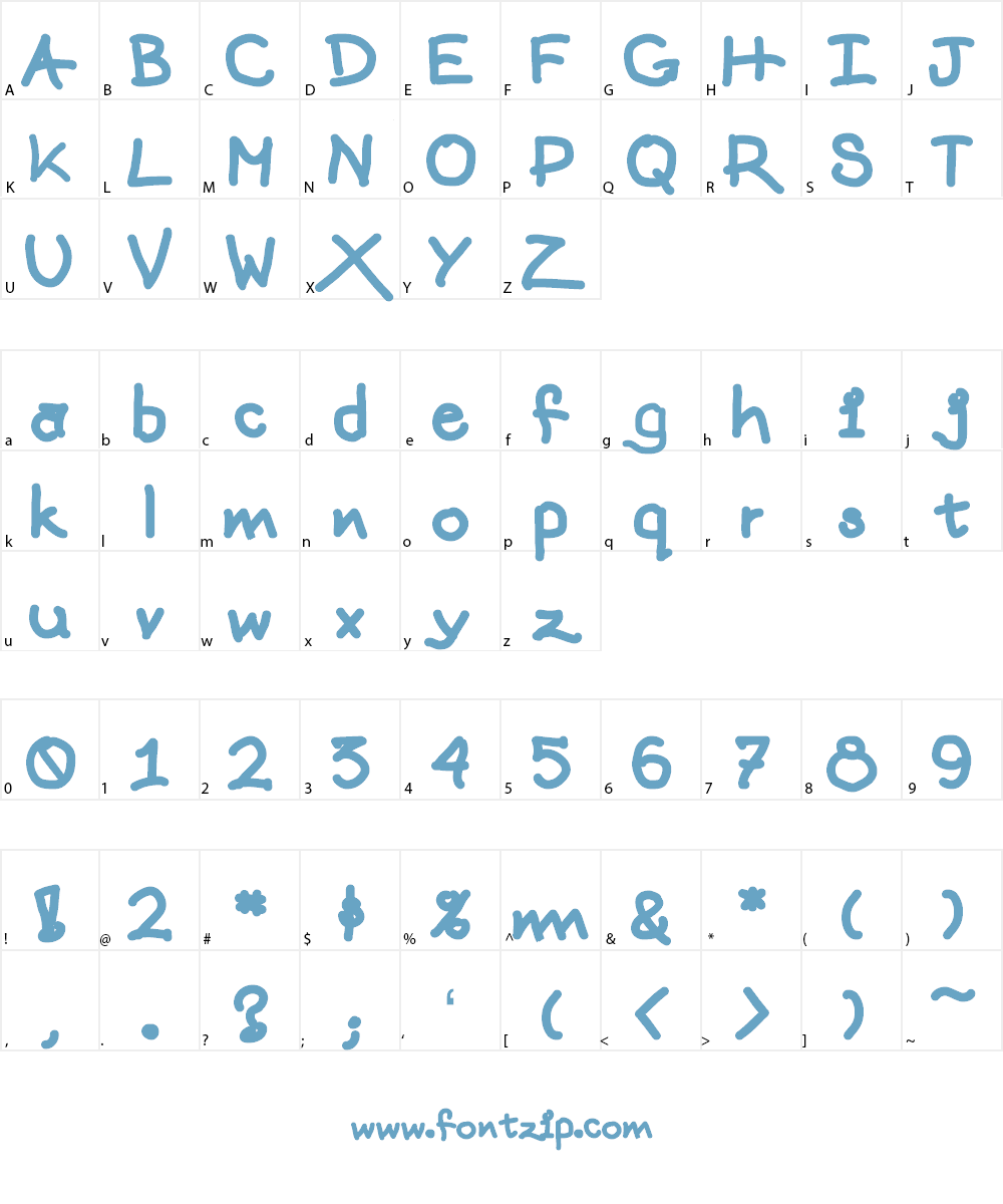 mattts Font Character