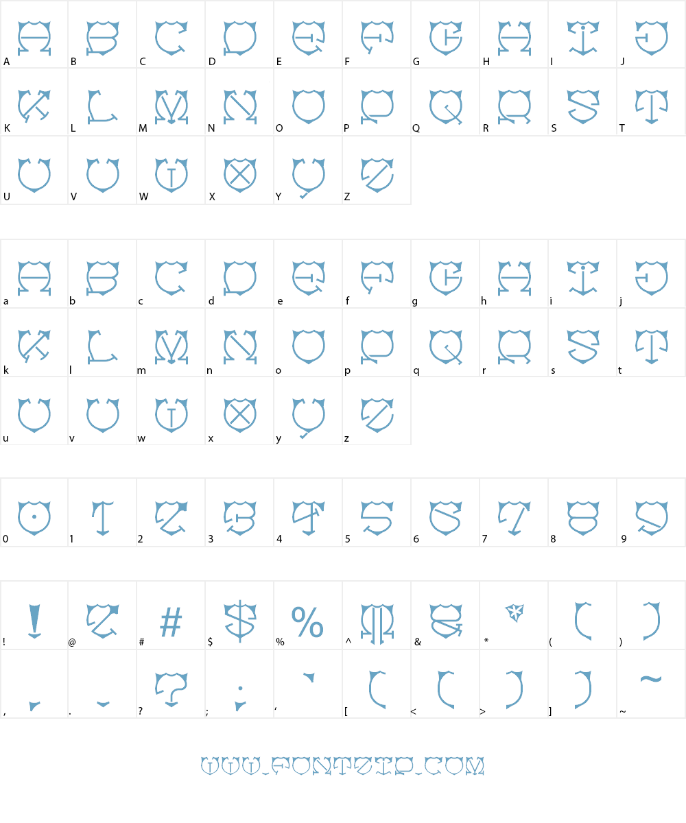 Sir Fig Font Character