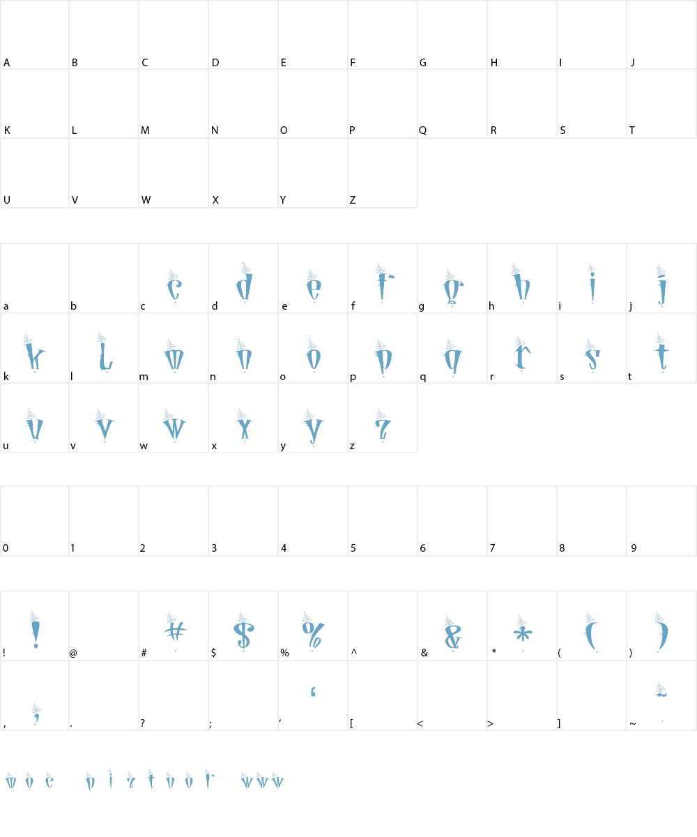 Jetson Font Character