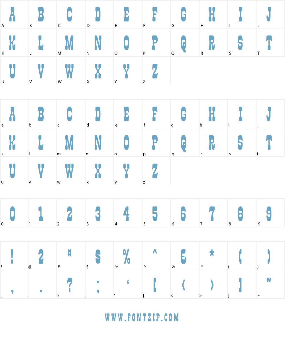 Beeper Font Character