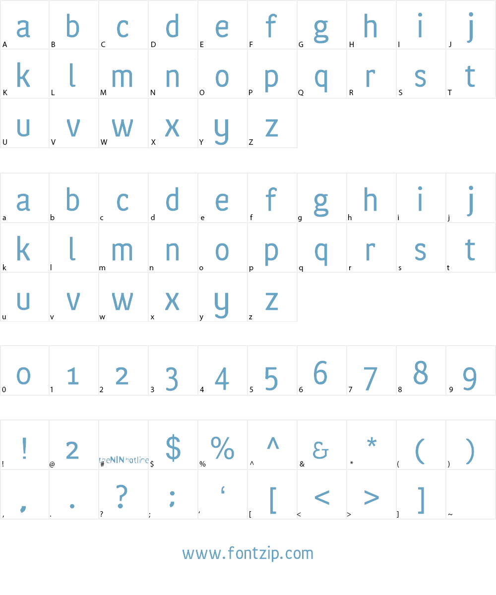 Wretched Font Character