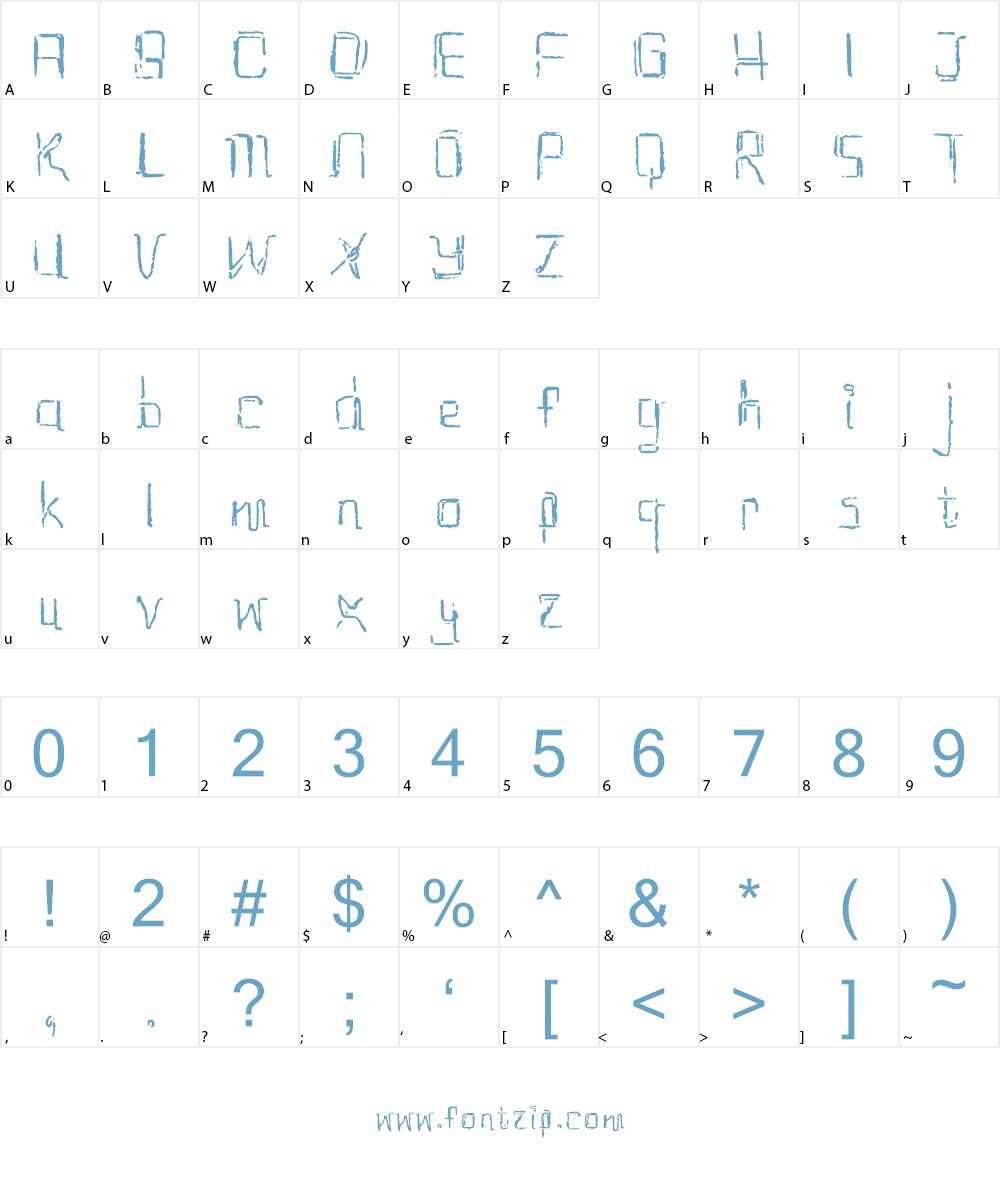 etchAsketch Font Character
