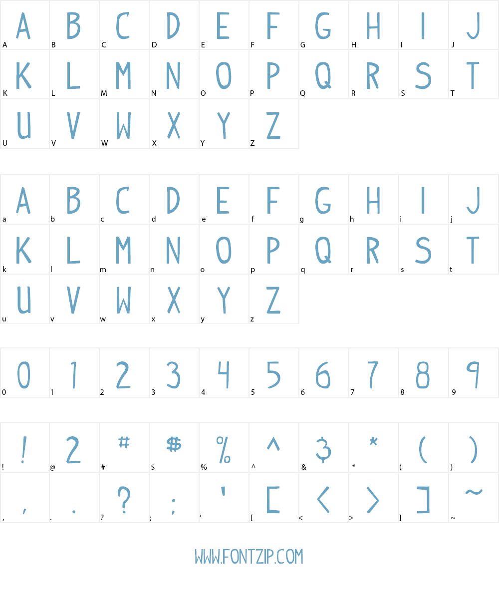 Indy Pimp Font Character