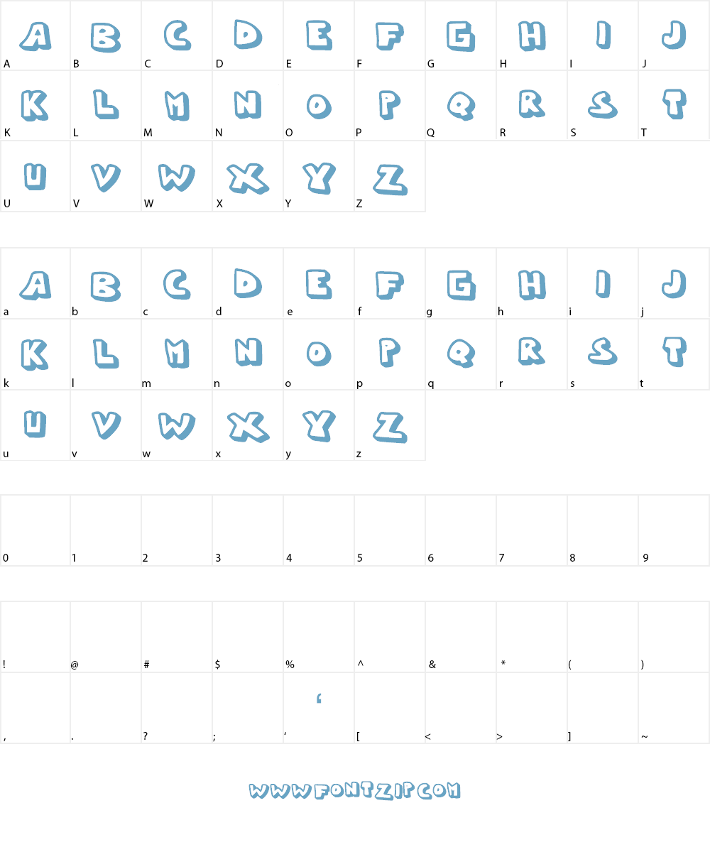 Whypo Font Character