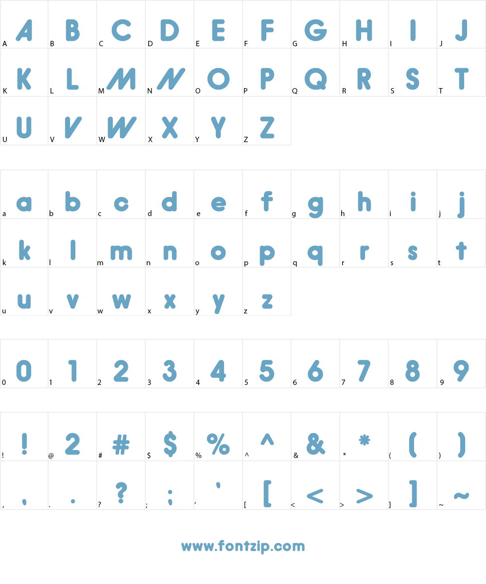 Hiruko Font Character