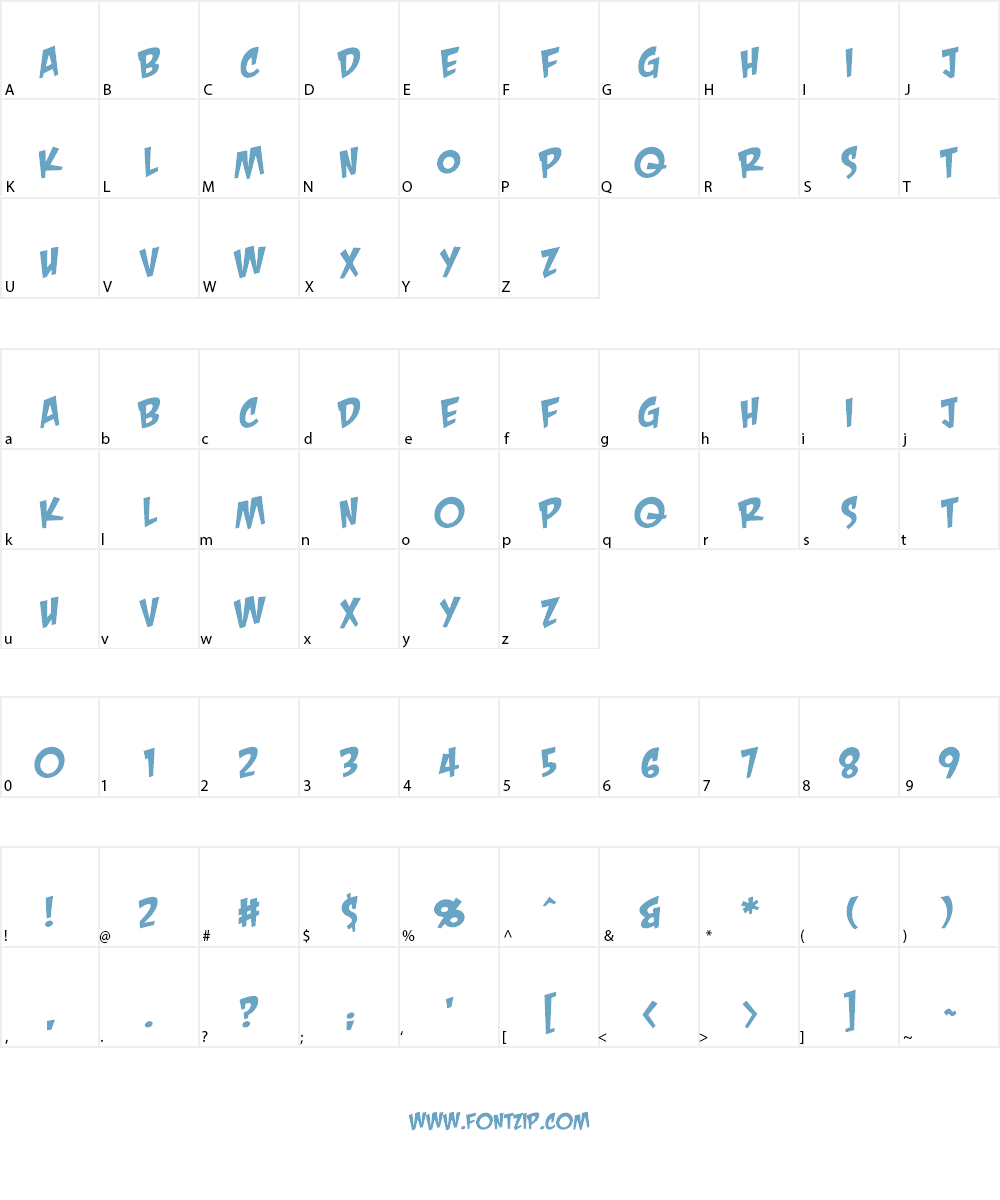 CrashLanding BB Font Character