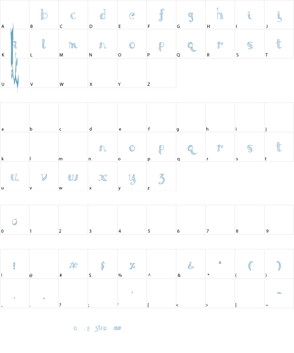 AB Exp Font Character