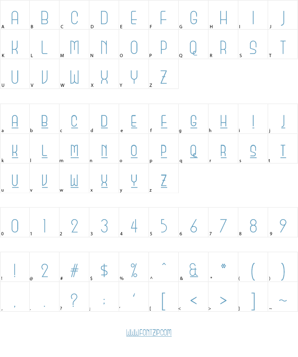 Beauty School Dropout Font Character