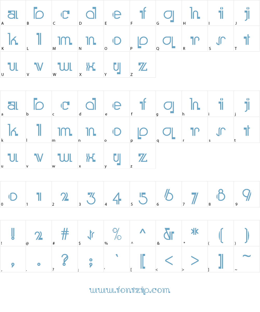 Boo Meringue NF Font Character