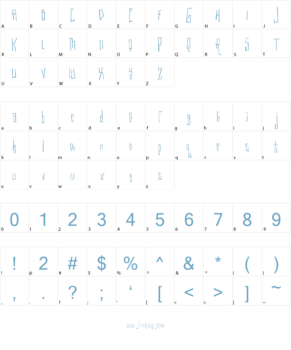 Maple Serum Font Character