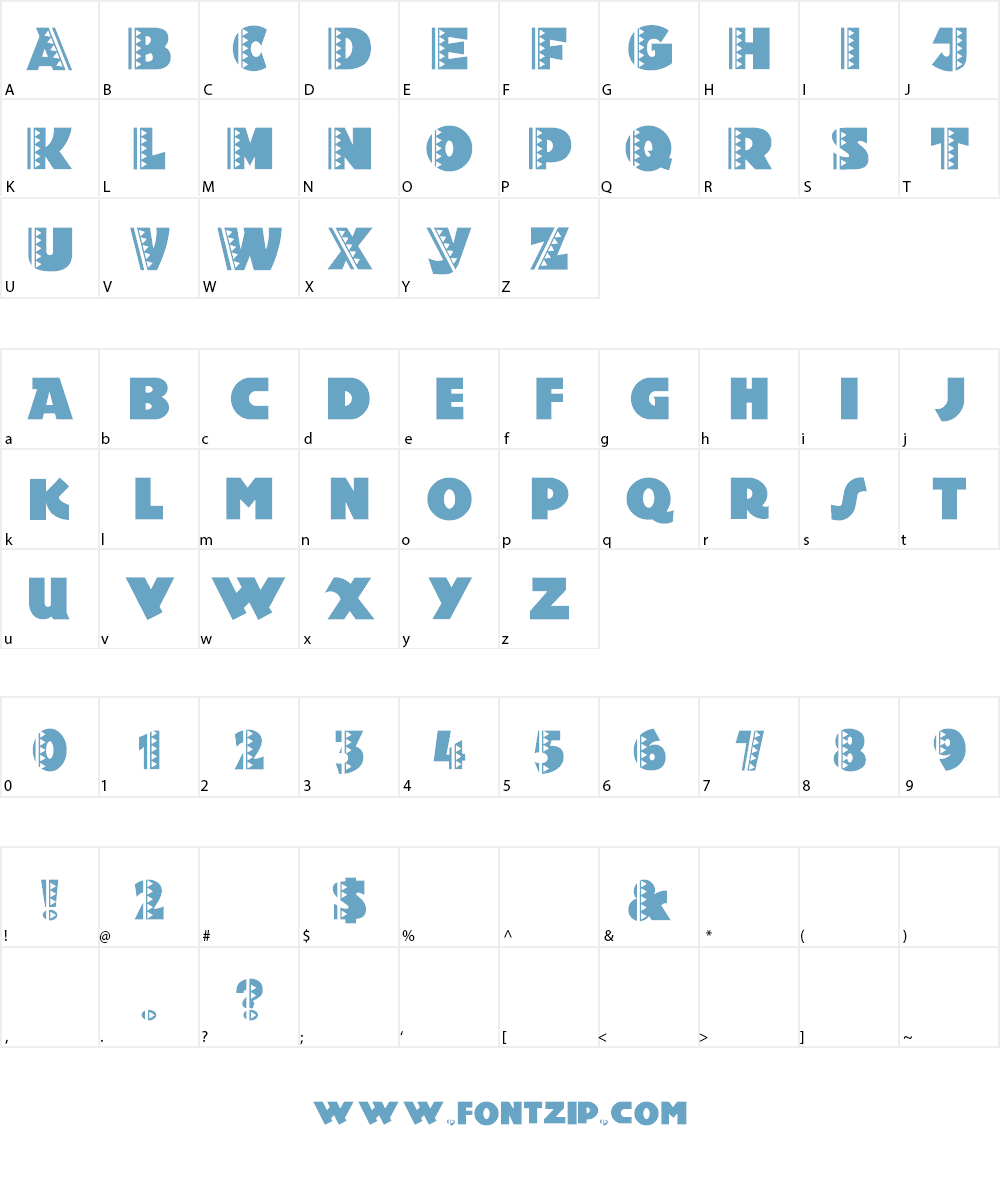 Holy Ravioli Font Character