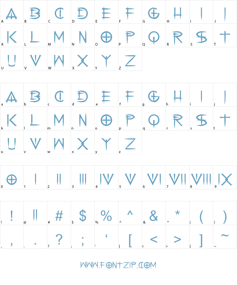 Cenobyte Font Character