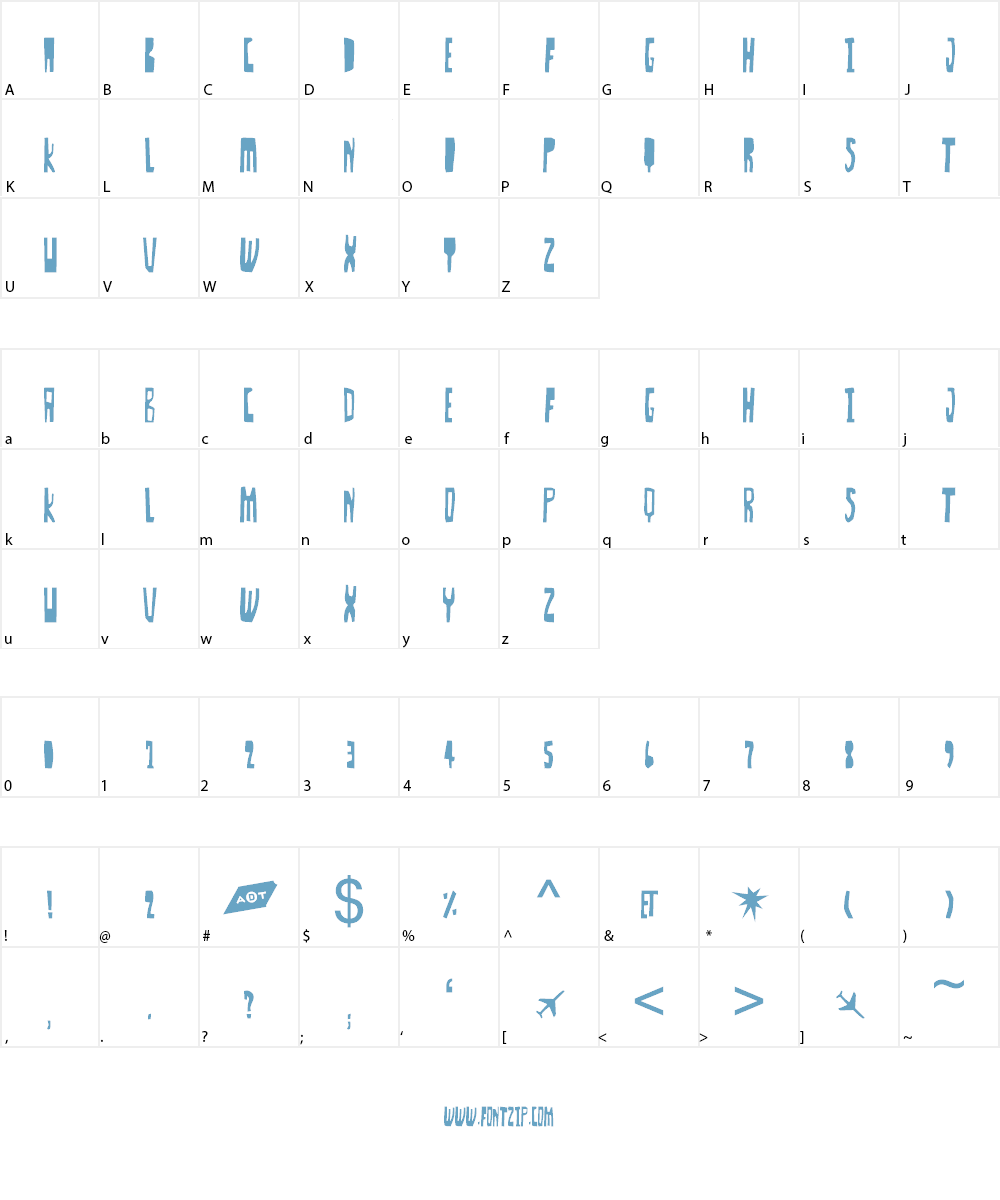 LaPierre Font Character