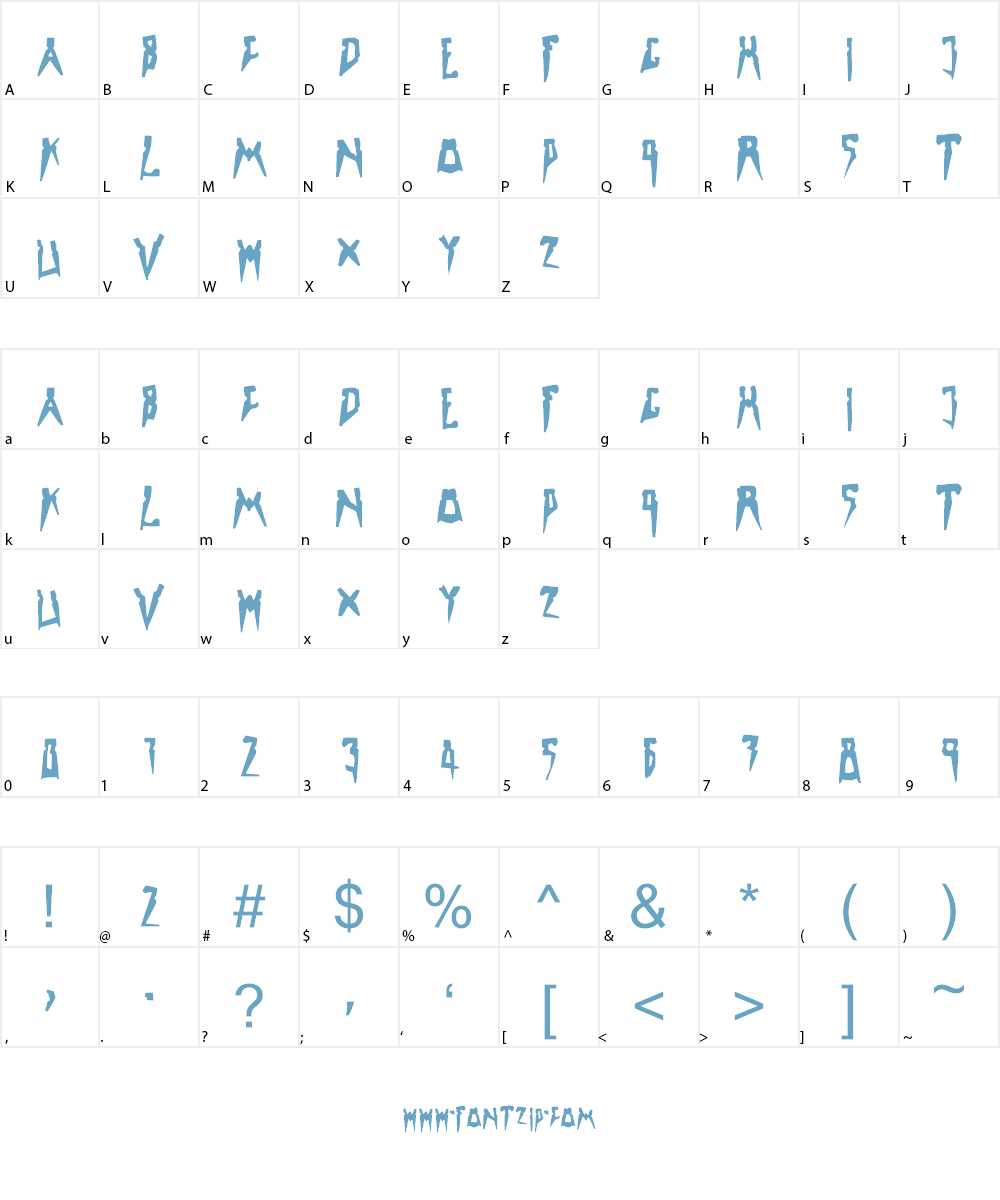 LaEdith Font Character