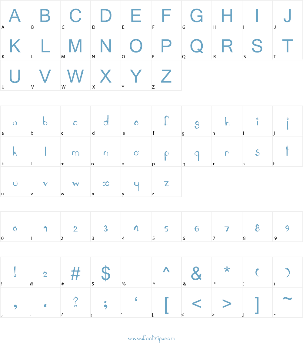 LeAntoine Font Character
