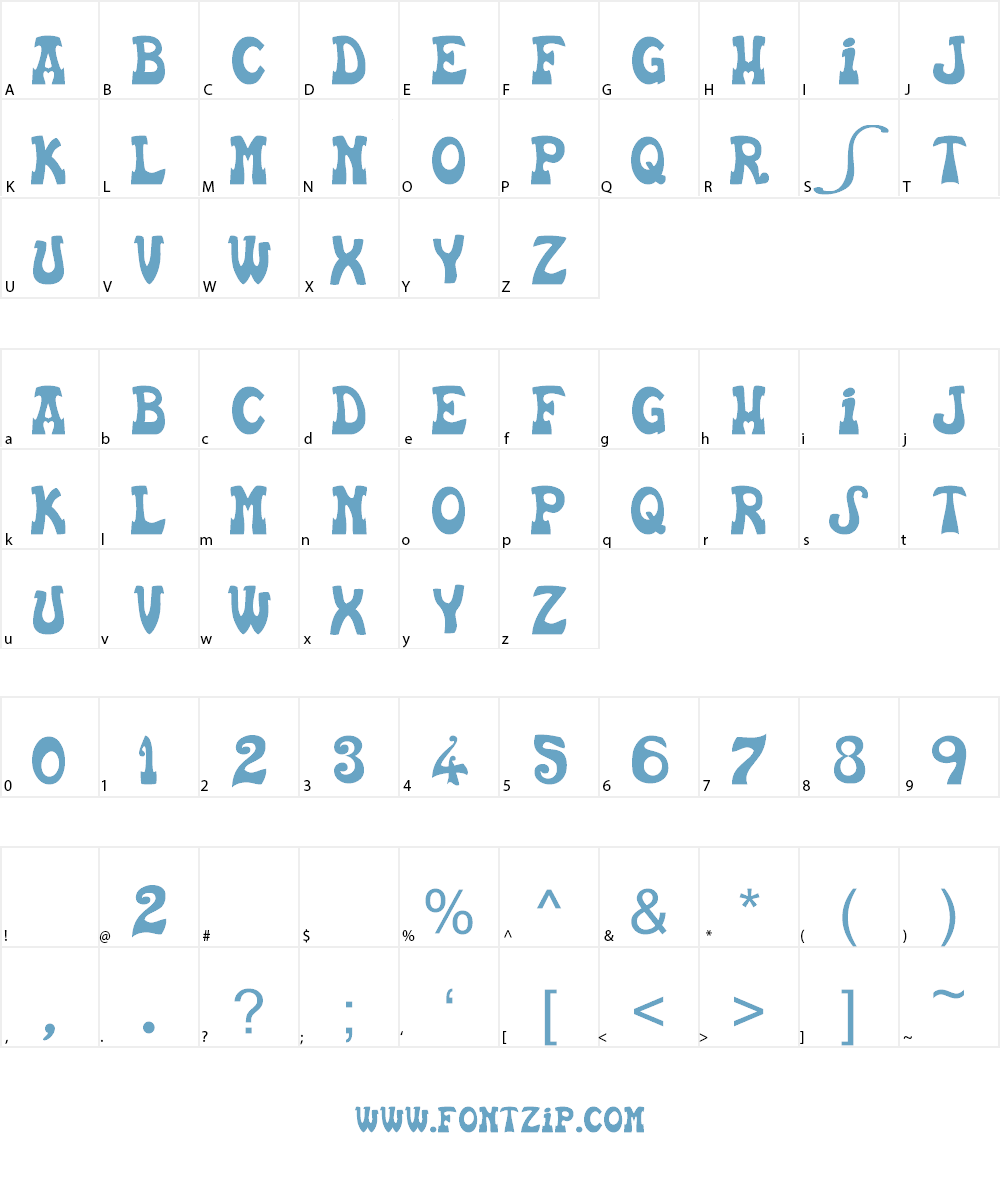Euskal Font Font Character