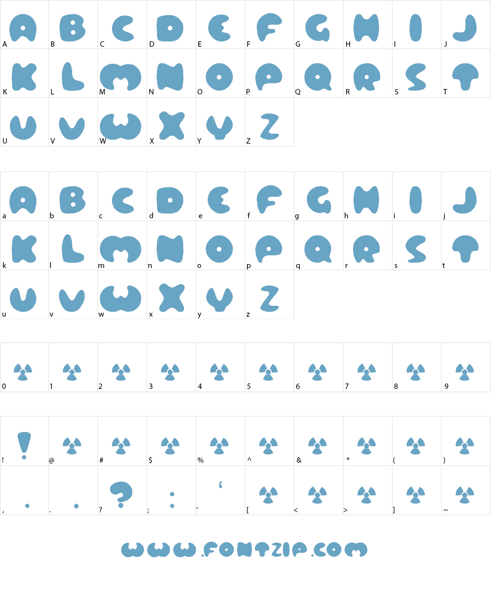 Lard! Font Character