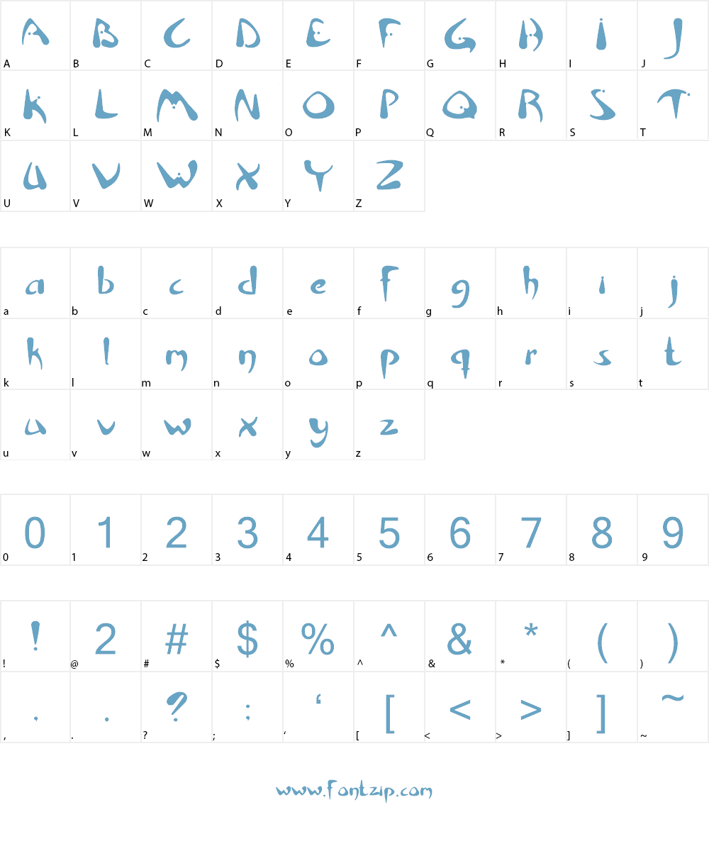 Rhino Font Character