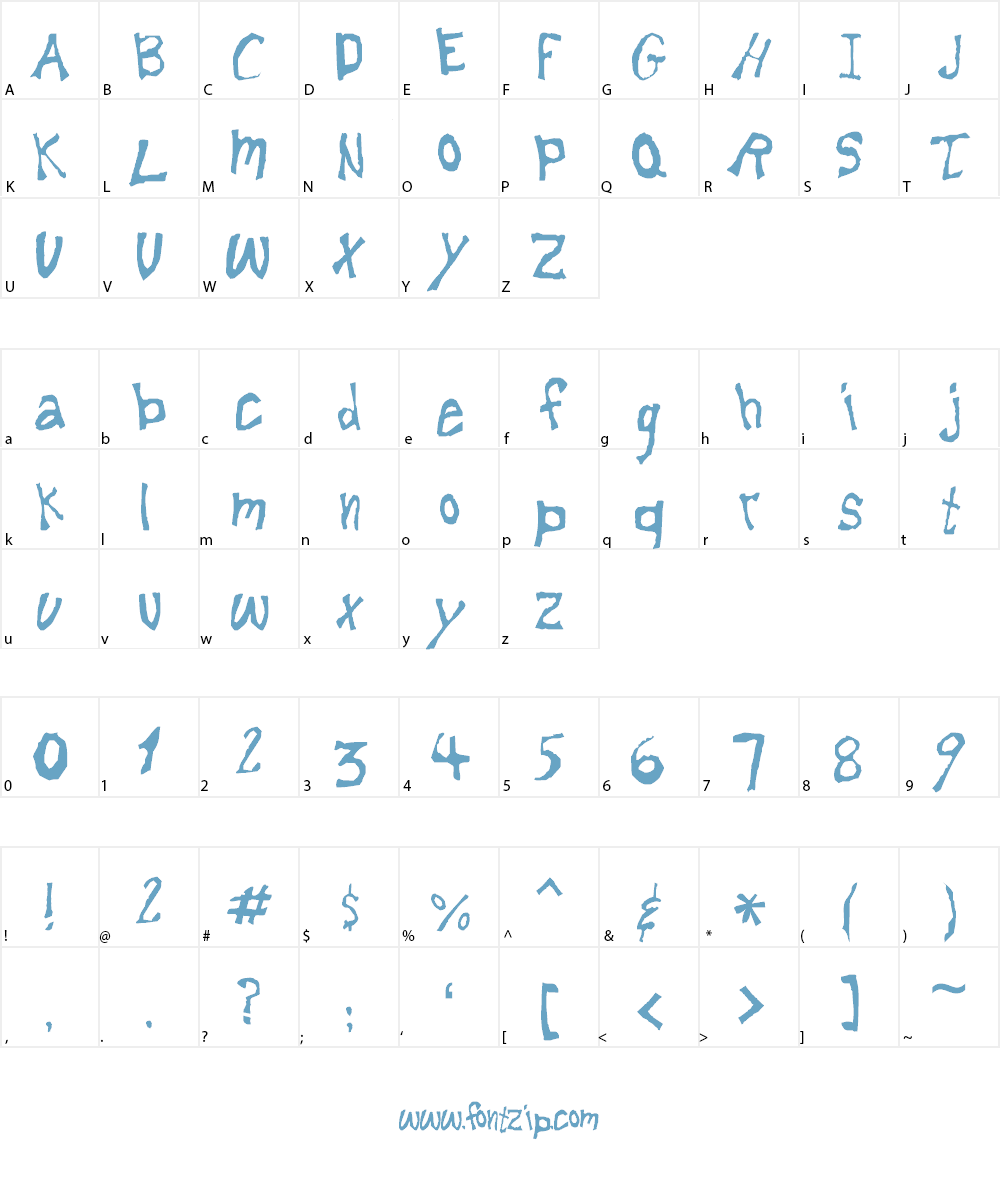 Lemonheads Font Character