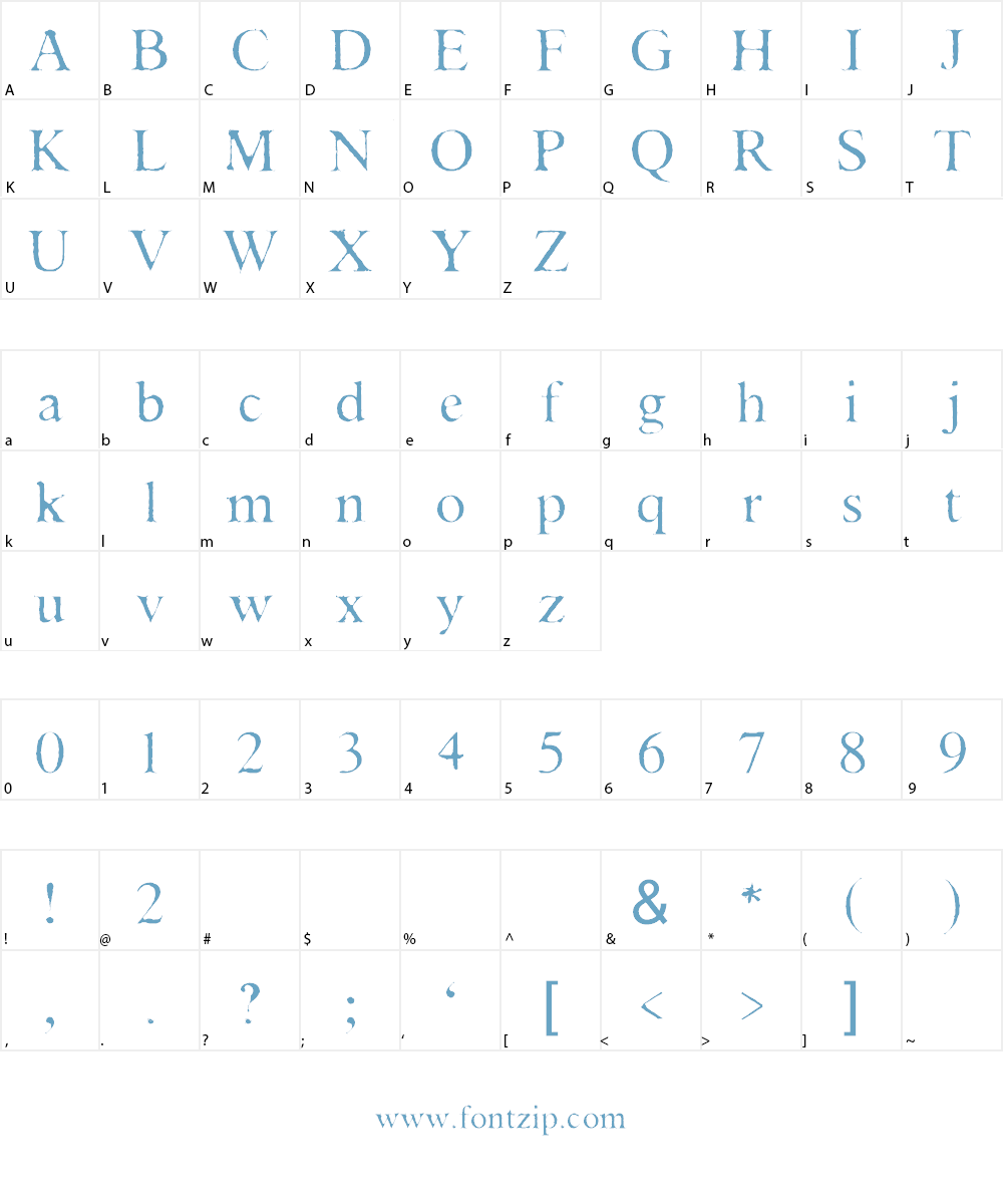 Asha Font Character
