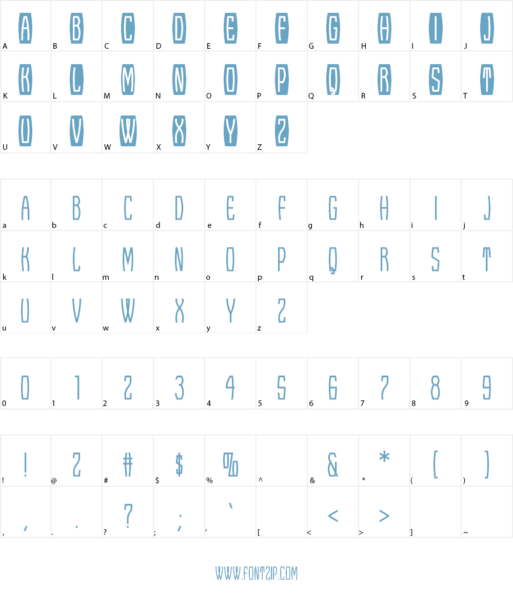 EdselFont Font Character