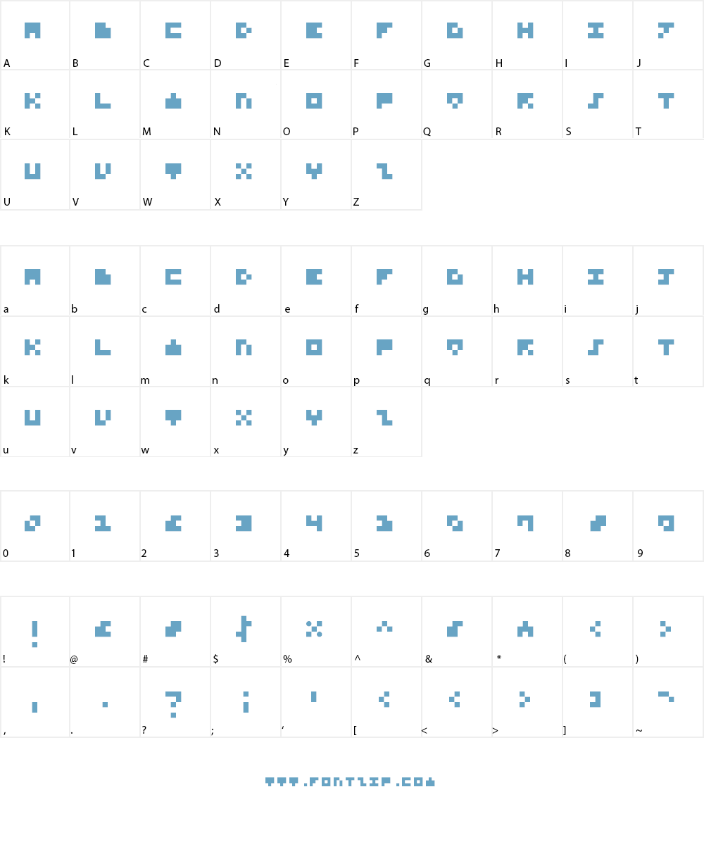 Trium Font Character