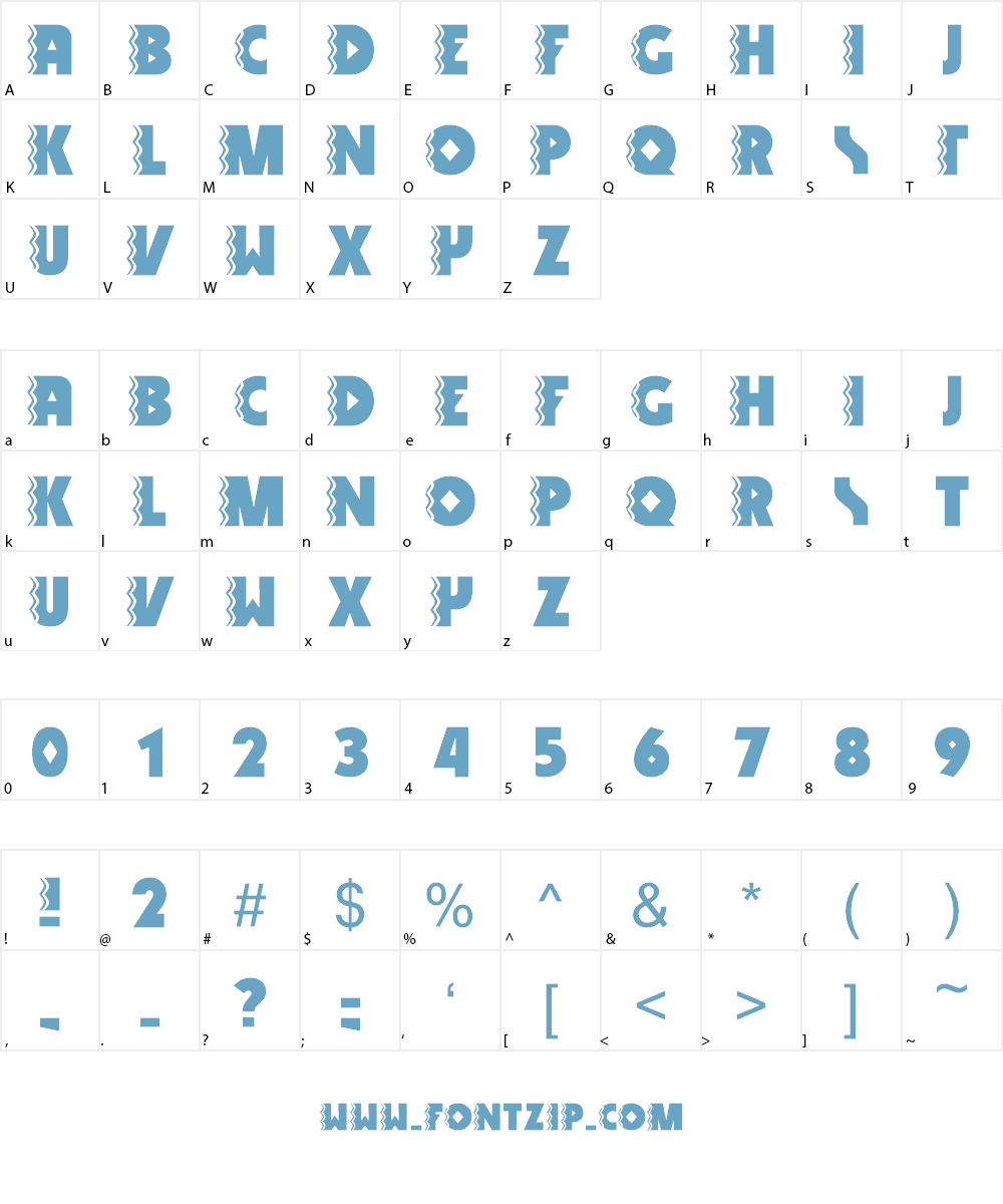 Snake Venom Font Character